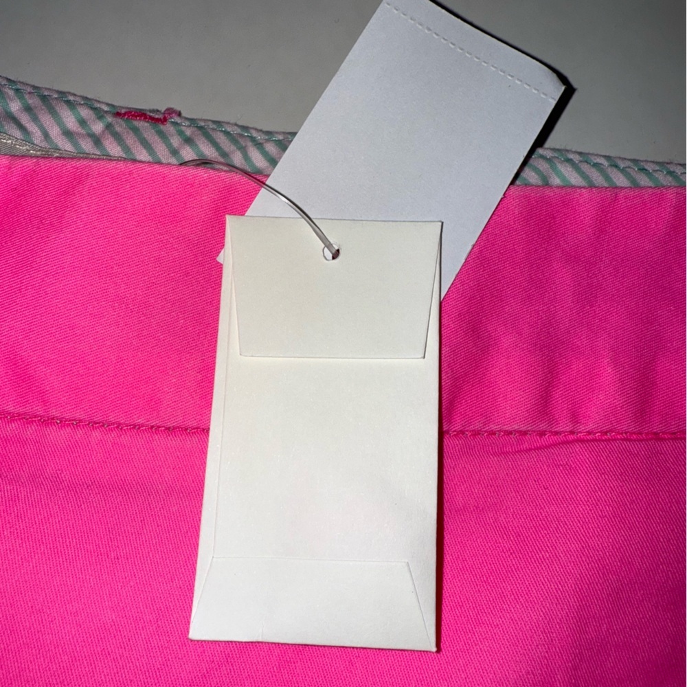 J. Crew 7" Chino Shorts Size 14 Wildflower Pink Deadstock Preppy Summer - Picture 10 of 12